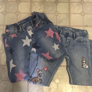 2 pair of gap kids jeans size 10